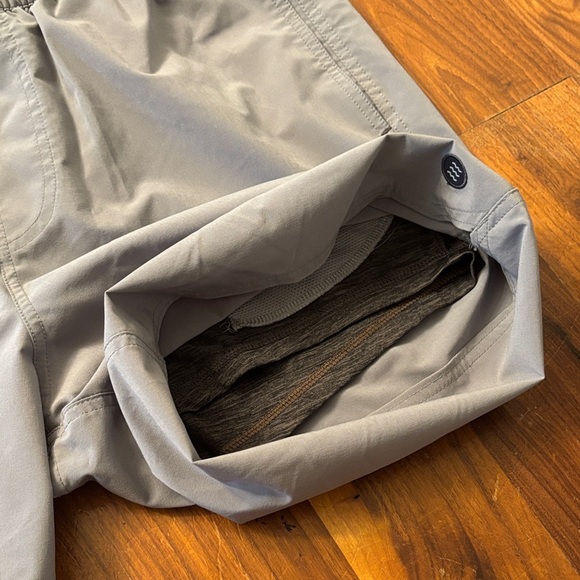 Free Fly Blue Gray Athletic Shorts XL - Picture 5 of 10